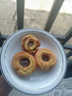 Foto resep ••Kue sus donat vla milo••