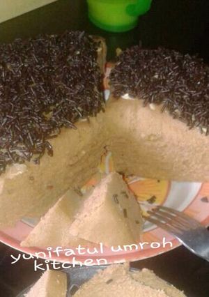 Foto resep Bolu kukus capucinno!!! Step by step!!!