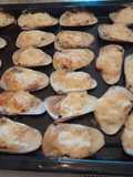 Machas a la parmesana