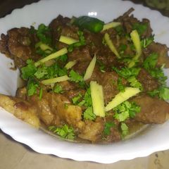 Namkeen gosht A picture of Namkeen gosht.