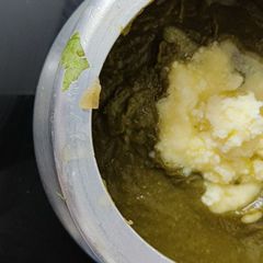 A picture of Sarson ka saag.