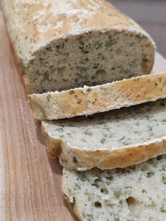Foto resep Roti Tawar Bayam Bebas Gluten (Tepung Beras)