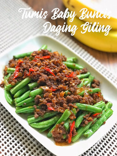 Foto resep Tumis Baby Buncis Daging Giling