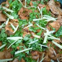 A picture of Mutton shanwari karahi.