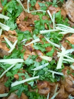 A picture of Mutton shanwari karahi.