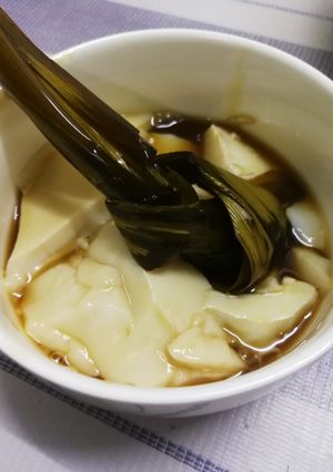 A picture of Instant Tau Foo Fah 🥺.