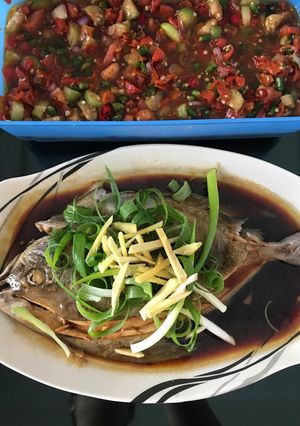 Foto resep Ikan Bawal Steam
