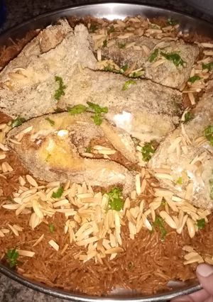 صورة لوصفة صيدية السمك على طريقتي