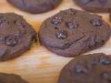 double chocolate cookies