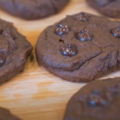 A picture of Anabolic Double Chocolate Chip Cookies.