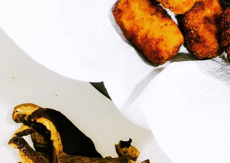 Croquetas de boletus muy aromáticas (Thermomix)