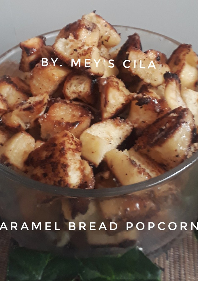 Foto resep Caramel Bread Popcorns