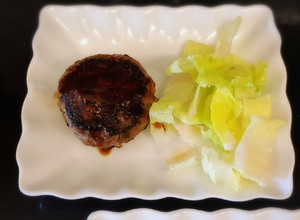 簡易日式漢堡排 的食譜成品照片