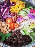 Buddhah bowls, la salade qui se mange d'abord avec les yeux..