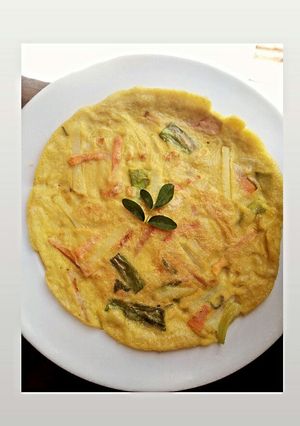 Foto resep Yachaejeon/Korean Vegetable Pancake