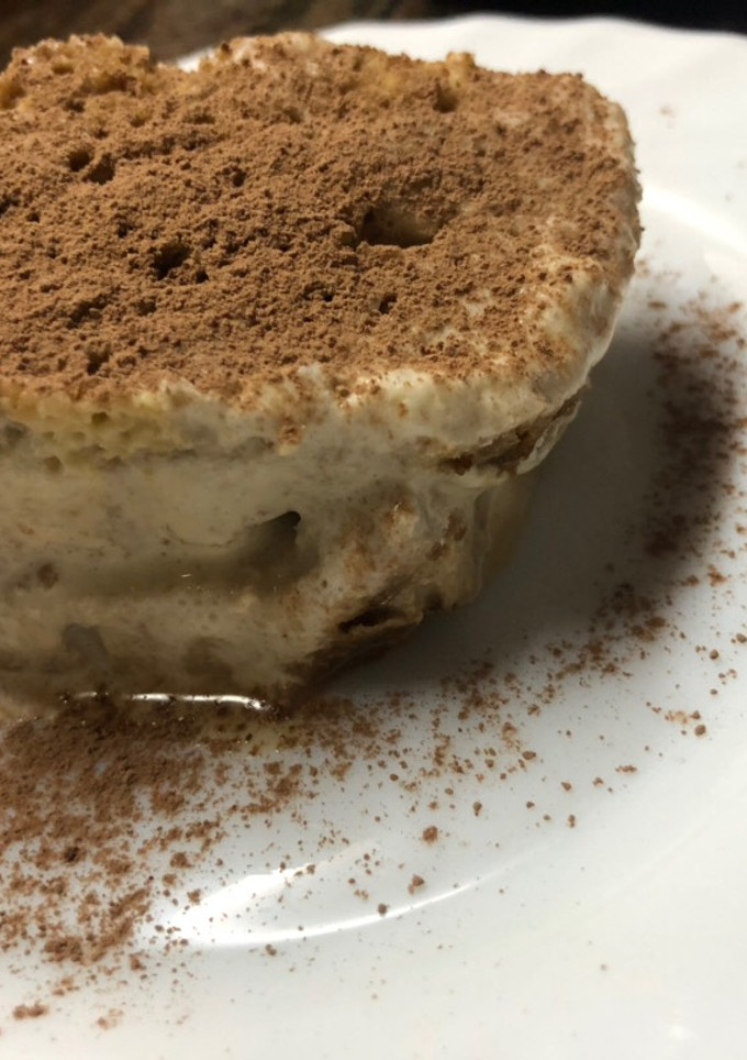 Una foto de Tiramisú sin azúcar