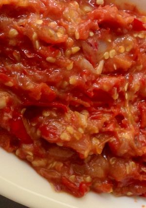 Foto resep Sambal terasi Lalapan