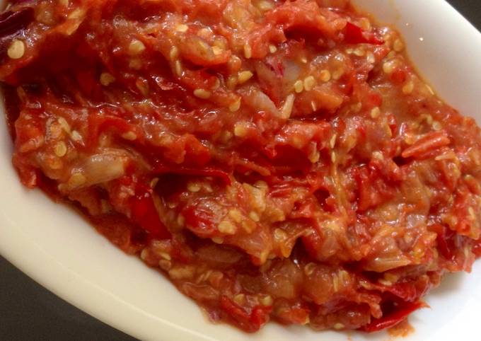 Resep Sambal Terasi Lalapan Oleh Susan Salicka Cookpad