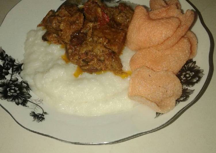 Resep: Bubur gurih Anti Gagal