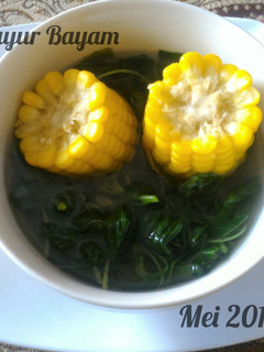 Foto resep Sayur bening bayam