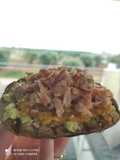 Avocado lentils&Fish