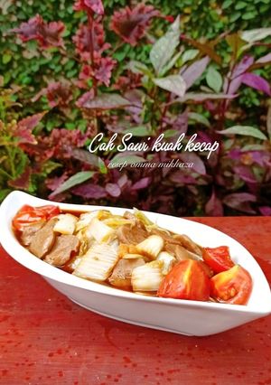 Foto resep Cah Sawi Kuah Kecap