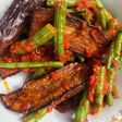 Terong dan Kacang Panjang Balado