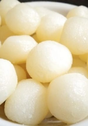 A picture of Rasgulla.