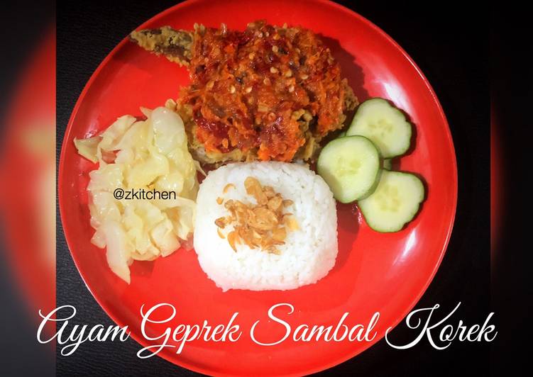 Bahan Ayam Geprek Sambal Korek | Langkah Membuat Ayam Geprek Sambal Korek Yang Sempurna