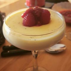 Vanilla Panna Cotta A picture of Vanilla Panna Cotta.