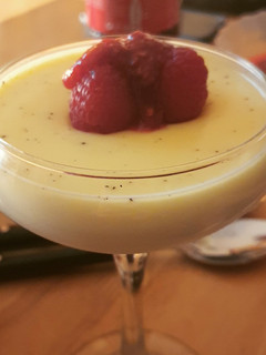 A picture of Vanilla Panna Cotta.