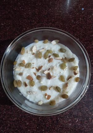 A picture of Samak Rice kheer.
