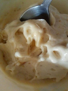 Una foto de Helado de plátano