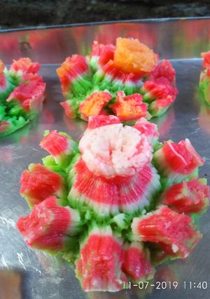 Foto resep Kue bika mawar(Bikang)