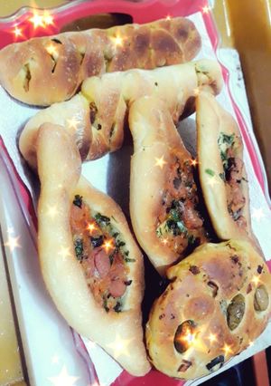 صورة لوصفة بيتزا