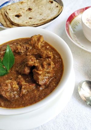 A picture of Chettinad Mutton Gravy.