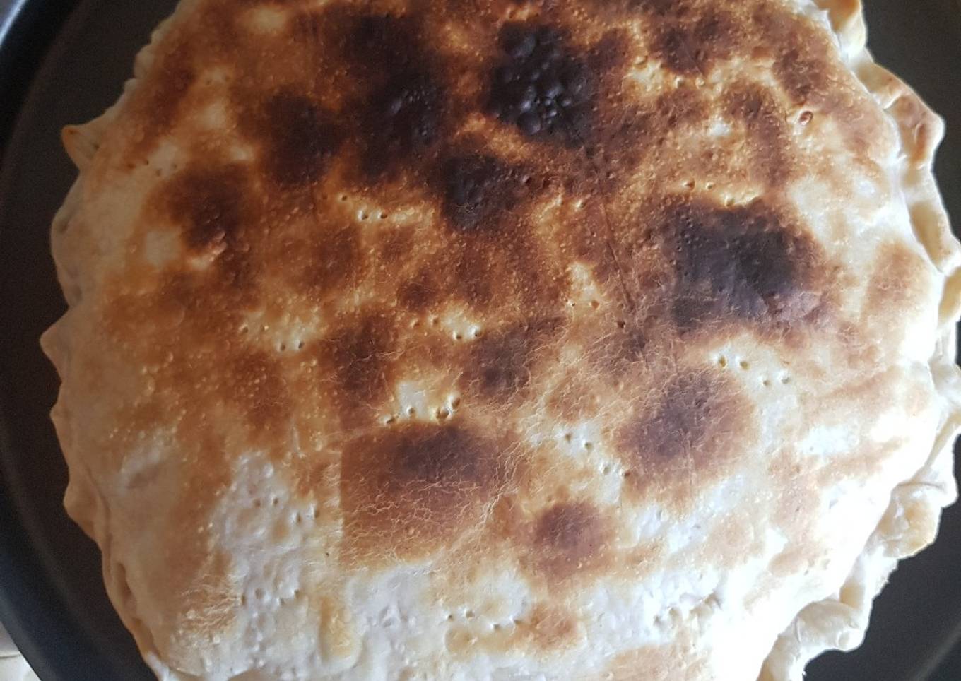 Tarta de zapallo, con choclo y queso