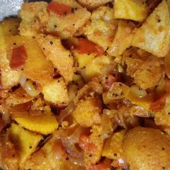 A picture of Fried Idli.