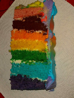 Una foto de Torta 🦄 Arcoiris 🌈