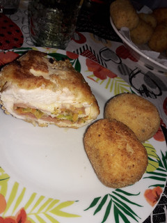 Una foto de Pechuga rellena