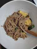 Super Garlicky Soba Noodles