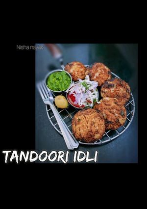 A picture of Tandoori idli /masala Tandoori idli recipe.