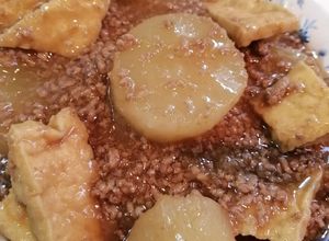 Foto resep Lobak Tahu siram kuah Daging