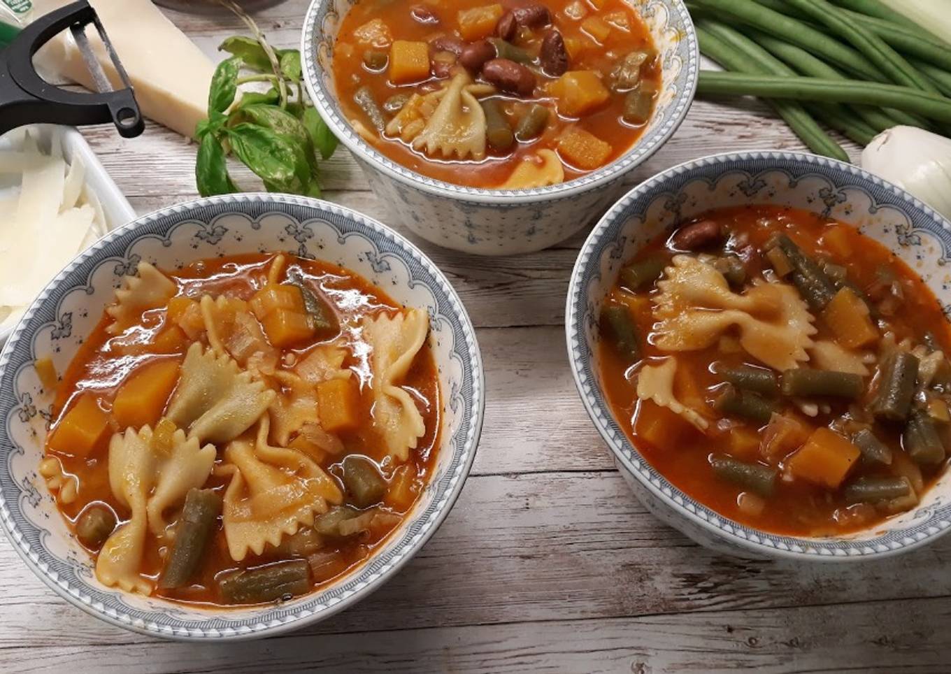 Sopa minestrone