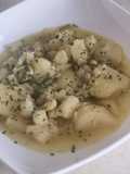 Patatas con bacalao (Nota 8)