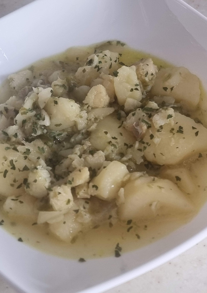 Una foto de Patatas con bacalao (Nota 8)
