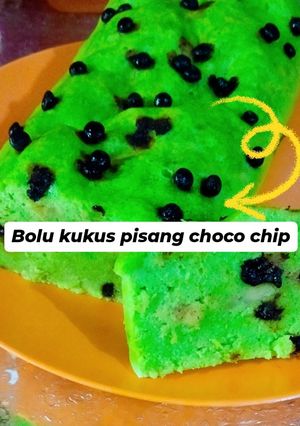 Foto resep Bolu kukus Pisang Choco chip