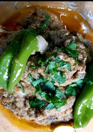 A picture of Chicken Pasandey.