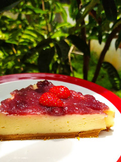 Foto resep Strawberry Cheese Cake No Baked