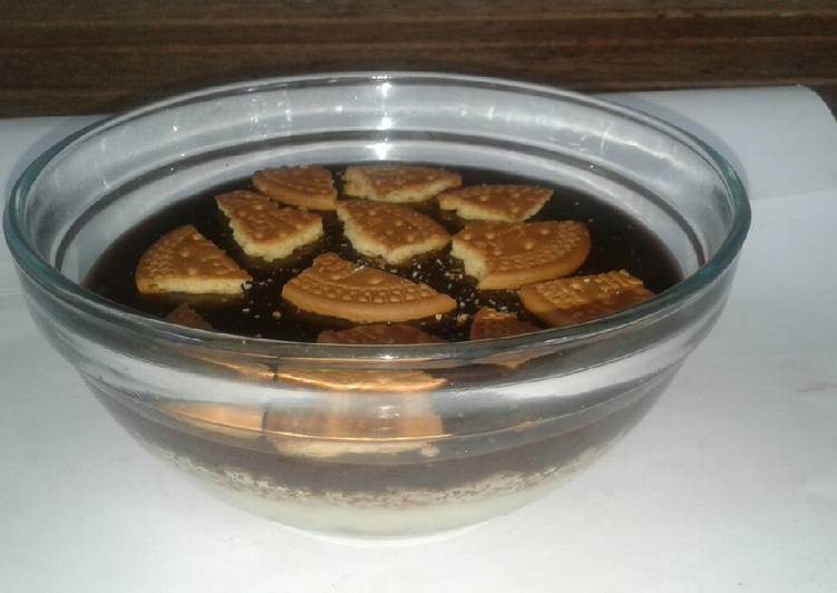 Regal choco cheese puding